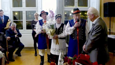 Benefis Edmunda Szymikowskiego w Muzeum PiMK-P – 65 lat z haftem kaszubskim. Fot – Leszek Spigarski
