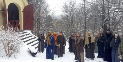 Inscenizacja Drogi Pojmania na Kalwarii Wejherowskiej