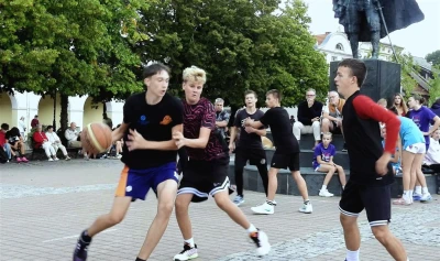 Streetball na Placu Jakuba Wejhera