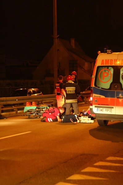 Śmiertelny wypadek motocyklisty w Rumi