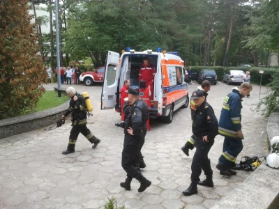 Pali się, pali, pali w helskim szpitalu
