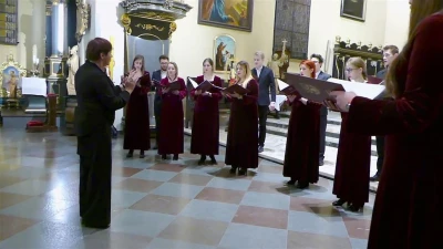 Koncert muzyki pasyjnej w Kolegiacie (31.03.2017) – fot. Leszek Spigarski