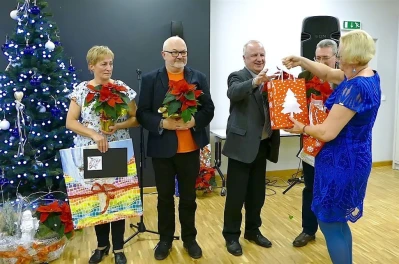 Dyrektor biblioteki w Bolszewie przechodzi na emeryturę (fot. Leszek Spigarski)