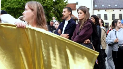 Zespół NieMaGoTu na Muzycznym Rynku w Wejherowie