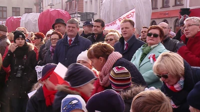 Puck: Odśpiewali hymn i pobili rekord polski