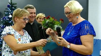 Dyrektor biblioteki w Bolszewie przechodzi na emeryturę (fot. Leszek Spigarski)