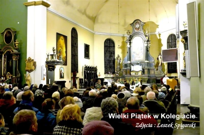 Liturgia Wielkiego Piątku w wejherowskiej Kolegiacie