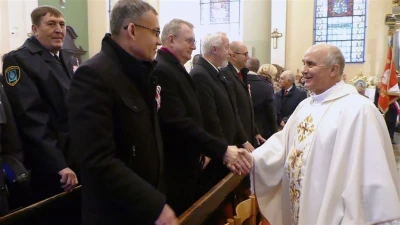 Święto Niepodległości 2017 – msza święta w wejherowskiej Kolegiacie – fot. Leszek Spigarski