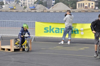 Rowerowo przy Gdyńskim Akwarium