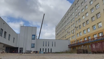 Postępy w rozbudowie wejherowskiego szpitala