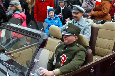 11 listopada 2015 w obiektywie Leszka Spigarskiego - Parada Niepodległościowa w Wejherowie