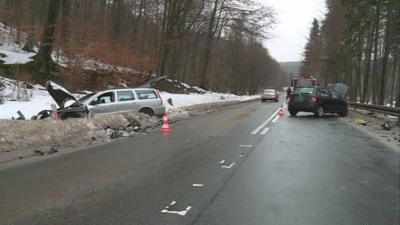 Wypadek na trasie Wejherowo – Szemud