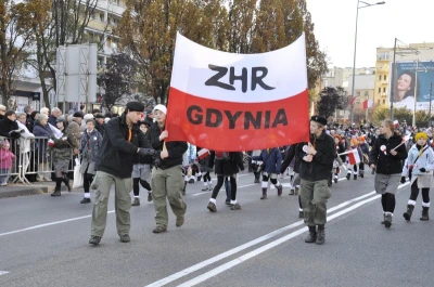 Gdyńska Parada z okazji Dnia Niepodległości