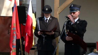 Nowy wóz strażacki z Zbychowie