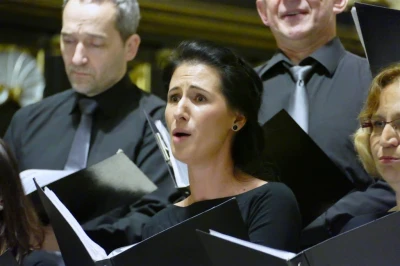 Koncert muzyki pasyjnej w Kolegiacie (31.03.2017) – fot. Leszek Spigarski