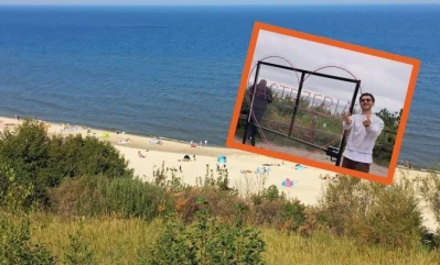 Z ziemi włoskiej do...Jastrzębiej Góry. Znany influencer relacjonuje wakacje nad Bałtykiem