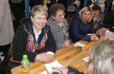 DJK Bojano 2016. Rękodzieło i mała gastronomia KGW fot. Leszek Spigarski