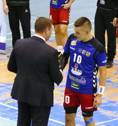 KS Tytani Wejherowo - Sambor Tczew  25 : 28, 7.10.2017, fot. Leszek Spigarski