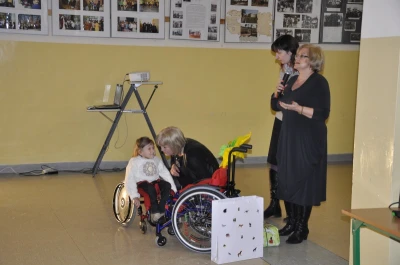 Uroczyste wręczenie wózka Marcie
