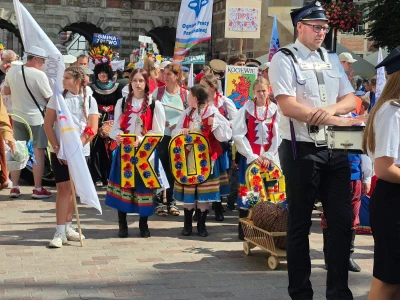 Pochód Kociewski na Jarmarku Dominikańskim