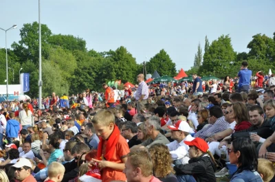Mecz Hiszpania-Włochy. Tłumy w Fan Zone
