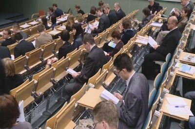 Gdynia: Doktoranci w Pomorskim Parku