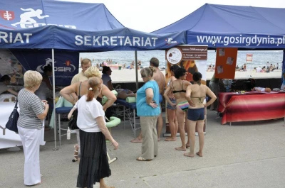 Gdynia: Masażyści mieli pełne ręce roboty