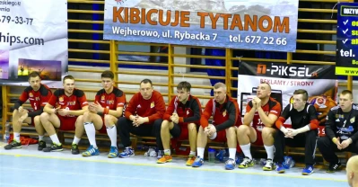 Tytani Wejherowo pokonani przez SMS ZPRP Gdańsk 27 : 32 - fot. Leszek Spigarski