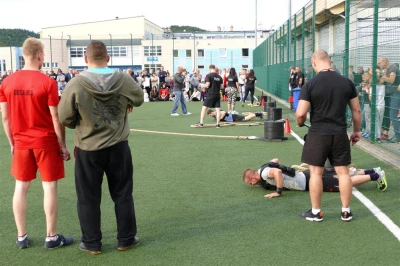 Wejher Cross Games 2017, półfinał – sanie i kamizelka, fot. Leszek Spigarski