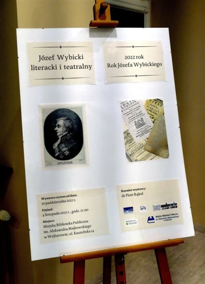 Finisaż wystawy - Józef Wybicki literacki i teatralny