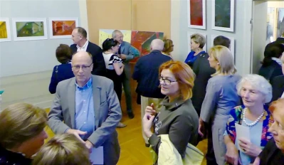Moje Podwórka - wernisaż wystawy malarskiej Aleksandry Baliszewskiej-Walickiej