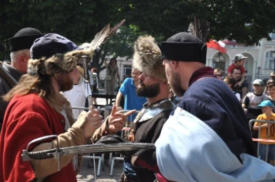 Rekonstrukcja Historyczna 2016. Pierwsza bitwa ze szwedami za nami. fot. Leszek Spigarski
