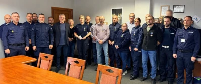 Medale dla policjantów z okazji 35-lecia związku zawodowego