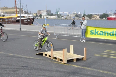 Rowerowo przy Gdyńskim Akwarium