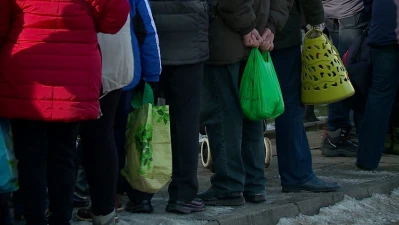 Darmowe jabłka w Wejherowie - 27.01.2017 - fot. TTM