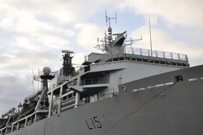 HMS Bulwark w Gdyni