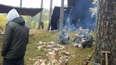 Na planie filmu Kamerdyner