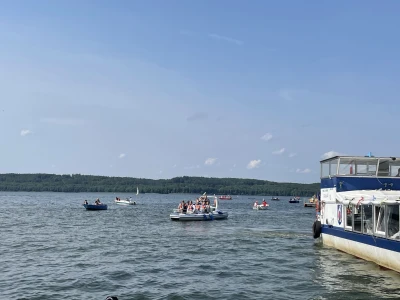 Regaty św. Anny. Pielgrzymka wodno-piesza z Nadola do Żarnowca