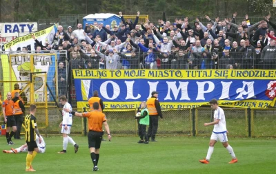 Wejherowski Gry pokonany przez Olimpię Elbląg fot. Leszek Spigarski