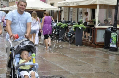 Gdańsk: Deszczowy Jarmark św. Dominika