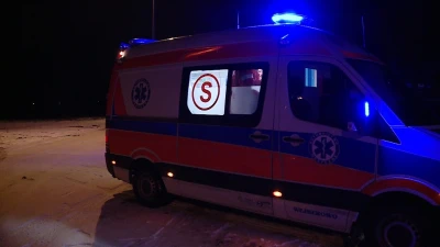 Palił się budynek socjalny w Wejherowie