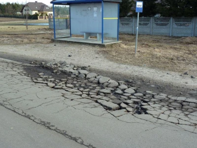 Dziura na dziurze z Szemud do Donimierza