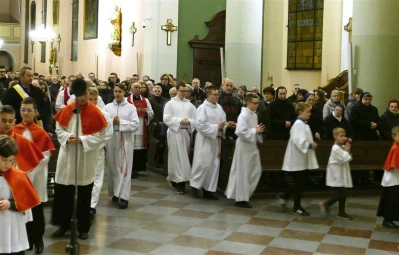 Liturgia Wielkiego Piątku w wejherowskiej Kolegiacie