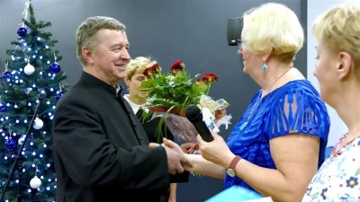 Dyrektor biblioteki w Bolszewie przechodzi na emeryturę (fot. Leszek Spigarski)