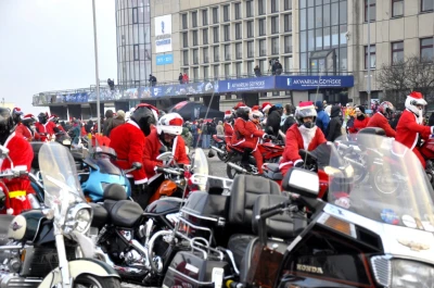 X Parada Mikołajów na Motocyklach