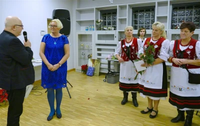 Dyrektor biblioteki w Bolszewie przechodzi na emeryturę (fot. Leszek Spigarski)