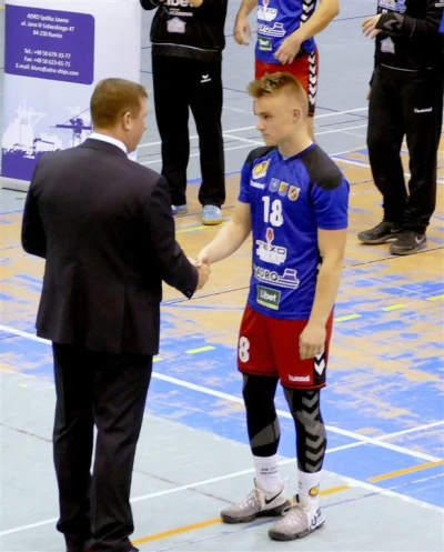 KS Tytani Wejherowo - Sambor Tczew  25 : 28, 7.10.2017, fot. Leszek Spigarski