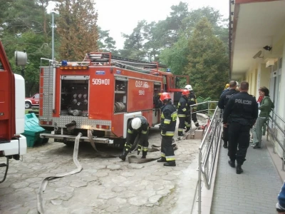 Pali się, pali, pali w helskim szpitalu