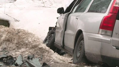 Wypadek na trasie Wejherowo – Szemud