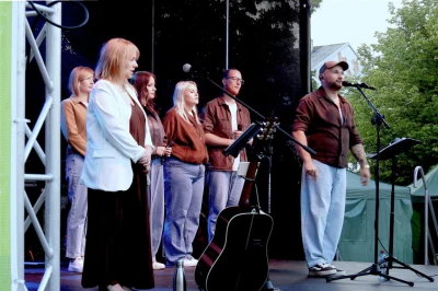 Zespół NieMaGoTu na Muzycznym Rynku w Wejherowie